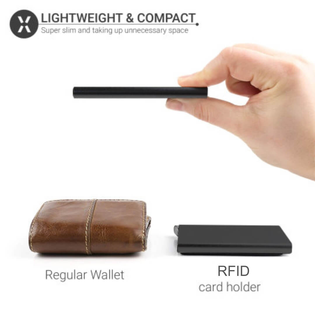 RFID Credit Card Holder Smart Wallet