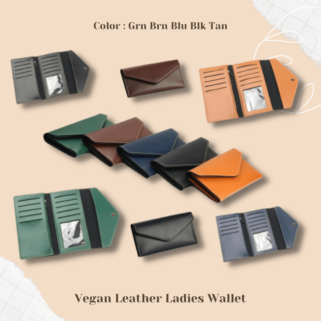 Vegan Leather Ladies Wallet