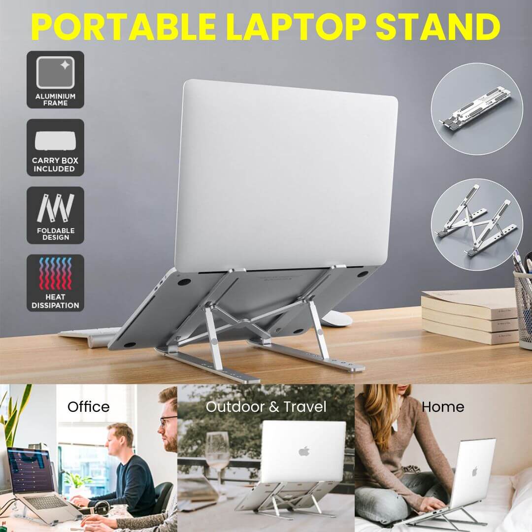 Adjustable Laptop Stand Foldable and Portable