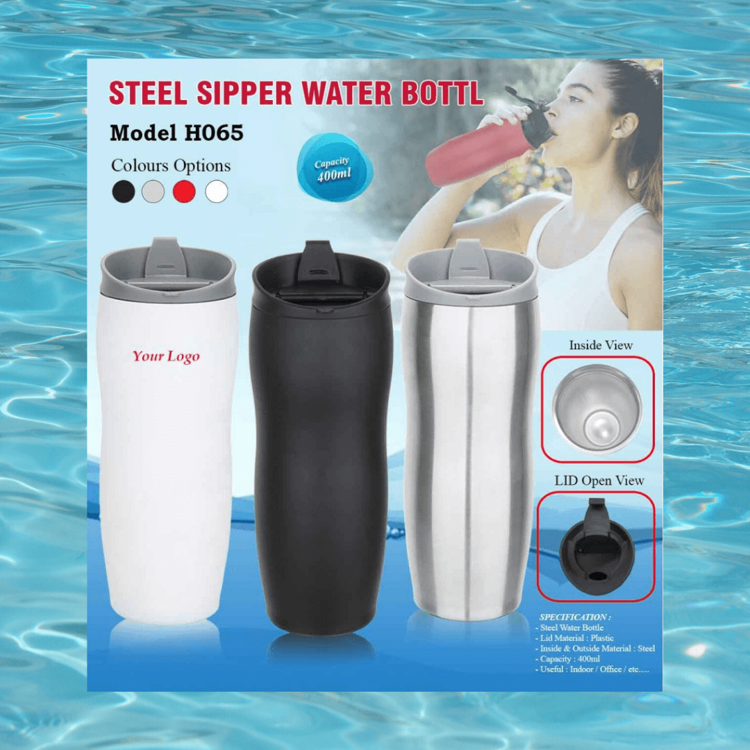 Steel Sipper Water Bottle H-065