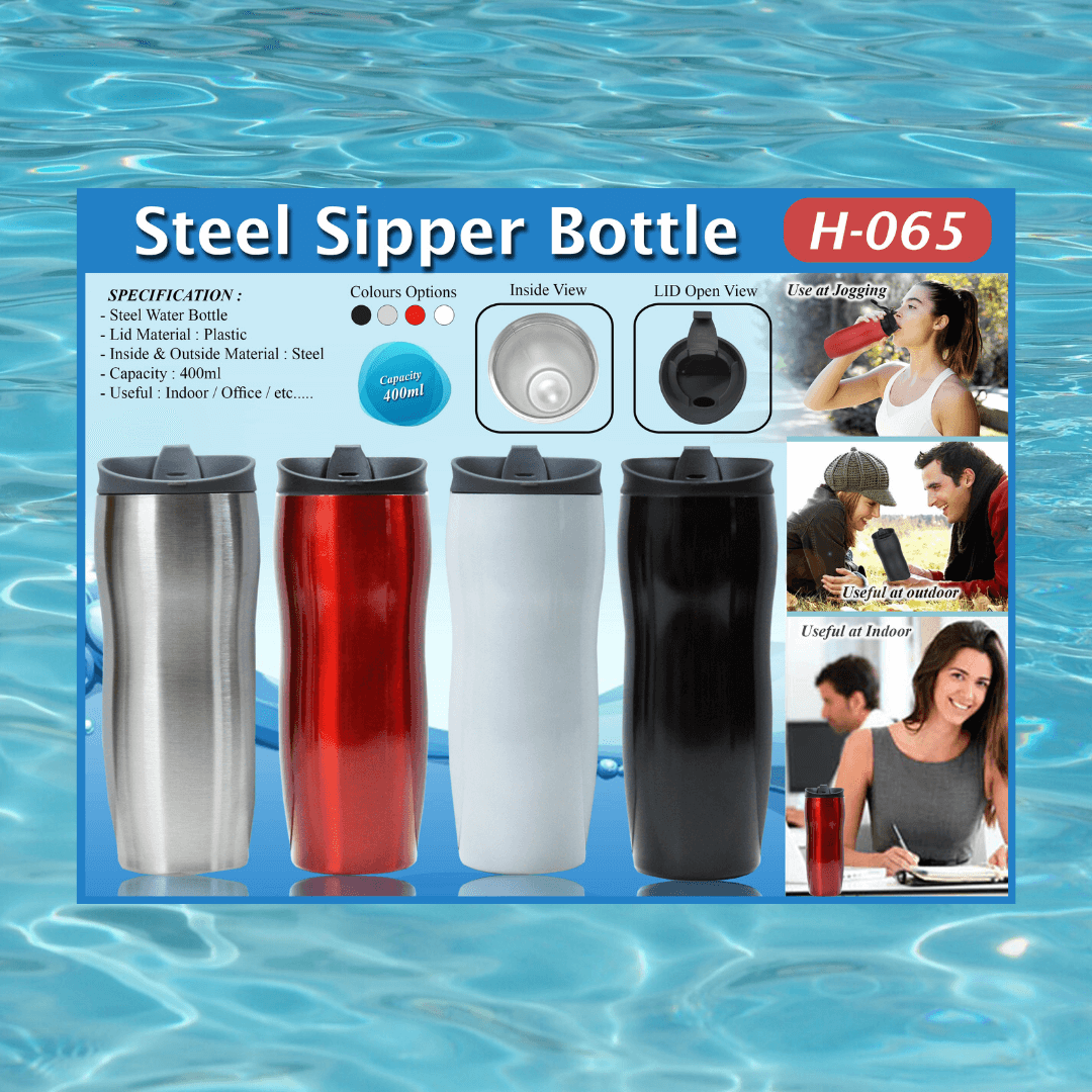 Steel Sipper Water Bottle H-065