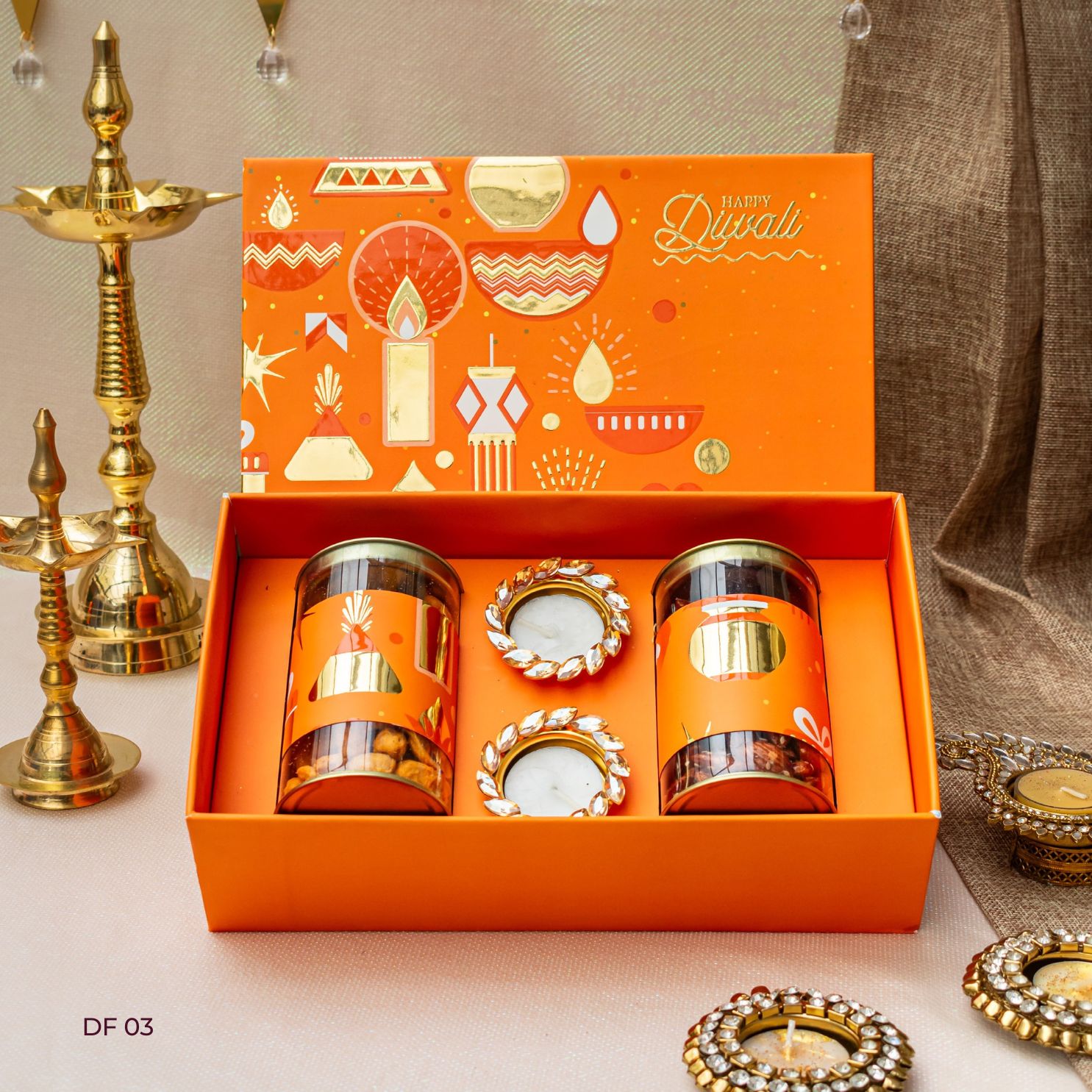 Diwali Festive Dry fruit Box - DF 03