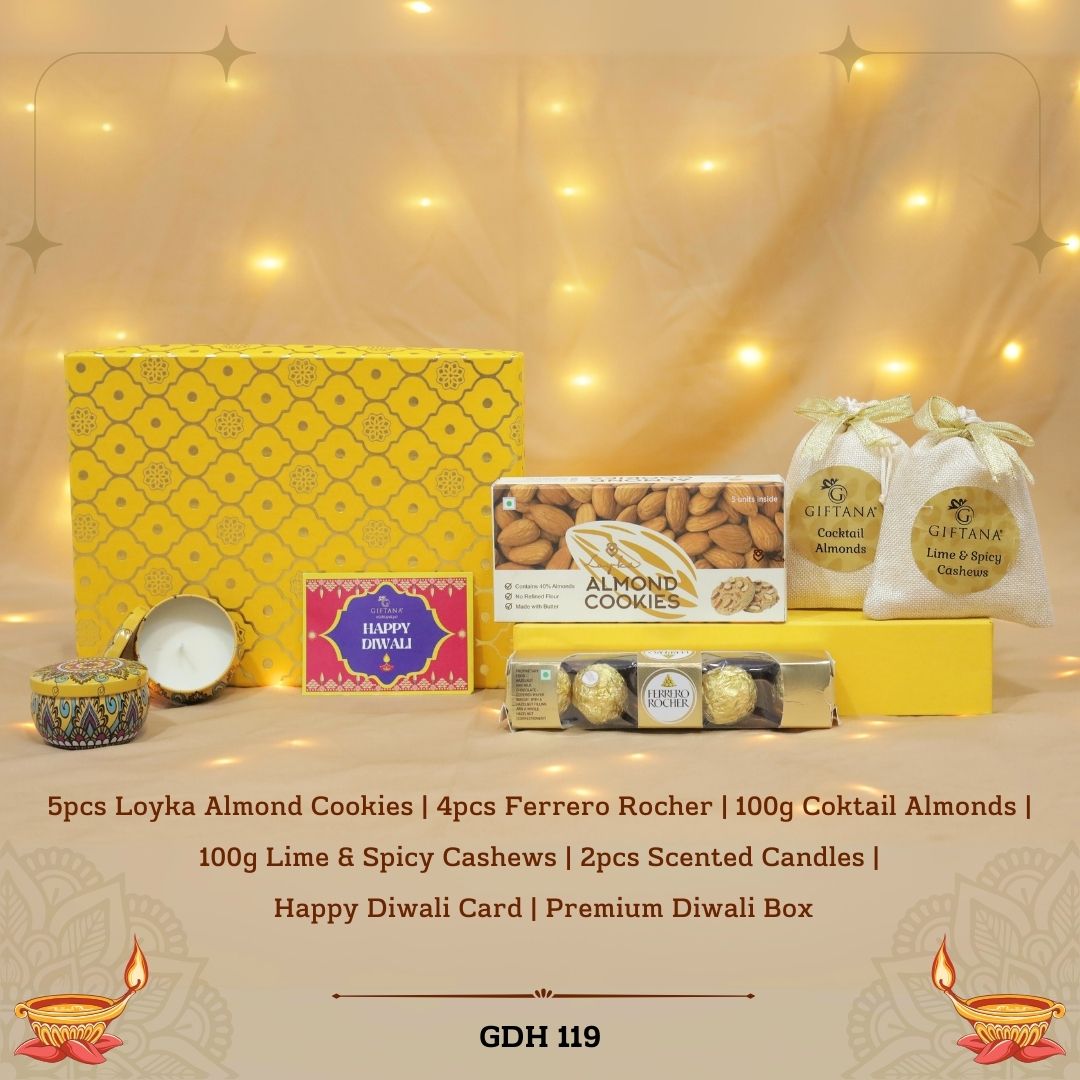 Diwali Dry Fruit and Chocolate Gift Box - GDH 119