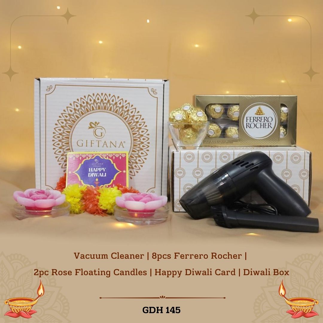 Diwali Vaccum Cleaner and Chocolates Set - 145