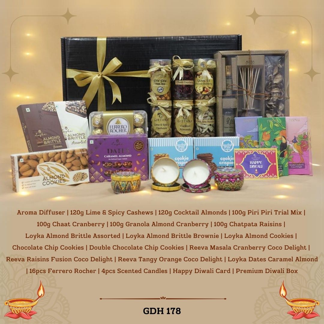 Luxurious Diwali Delight Gift Hamper - GDH 178