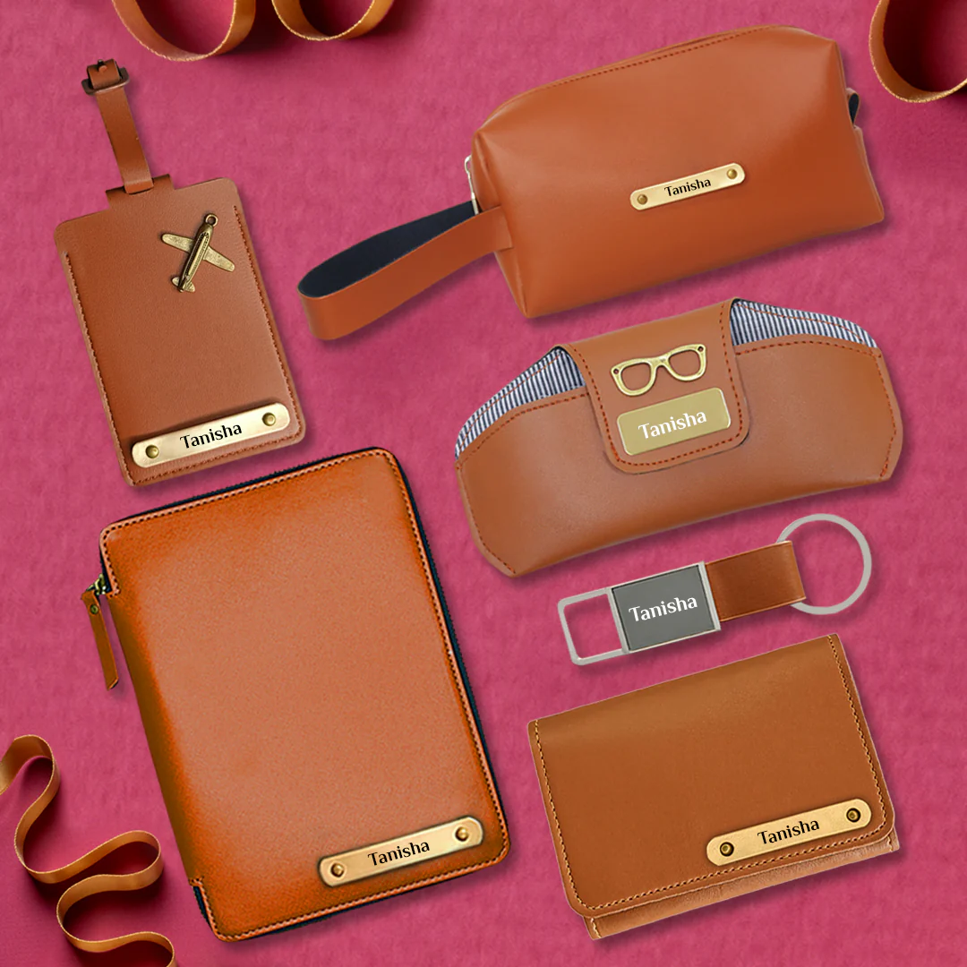 Customized 6-in-1 Travel Gift Set – Perfect for Business & Travel