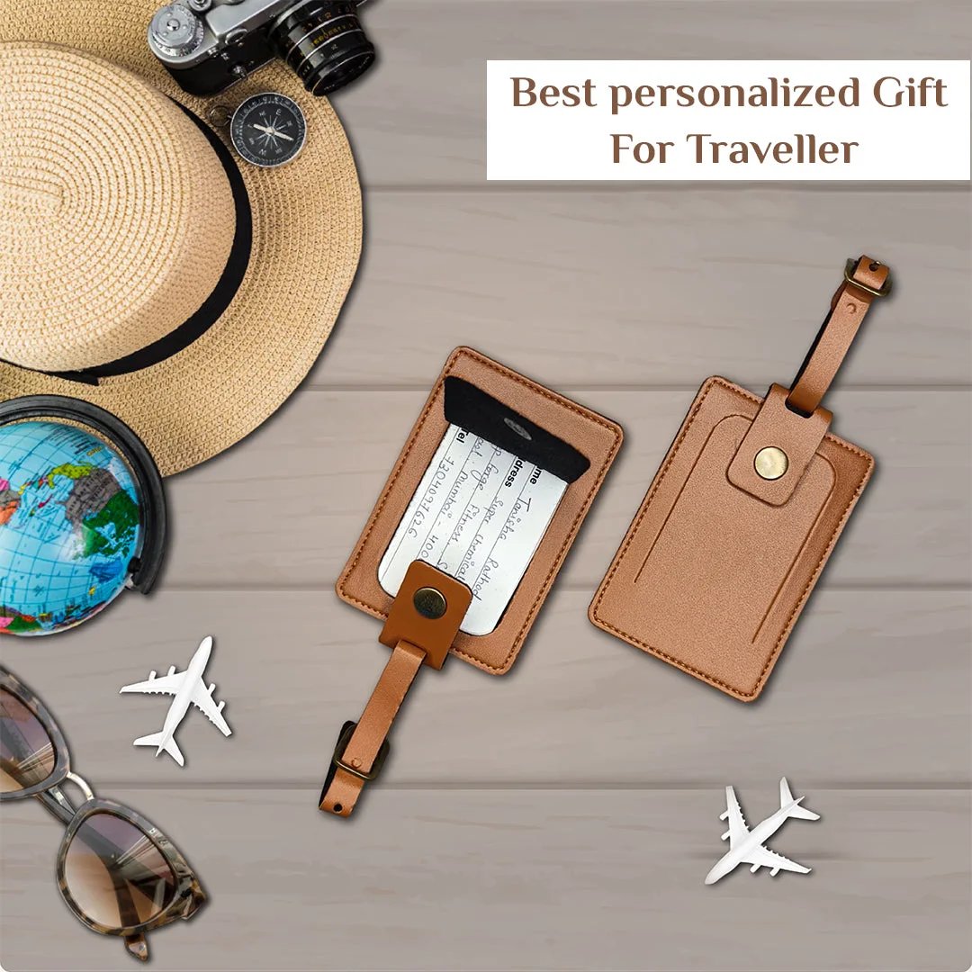 Stylish Personalized Luggage Tag – Perfect Travel Gift
