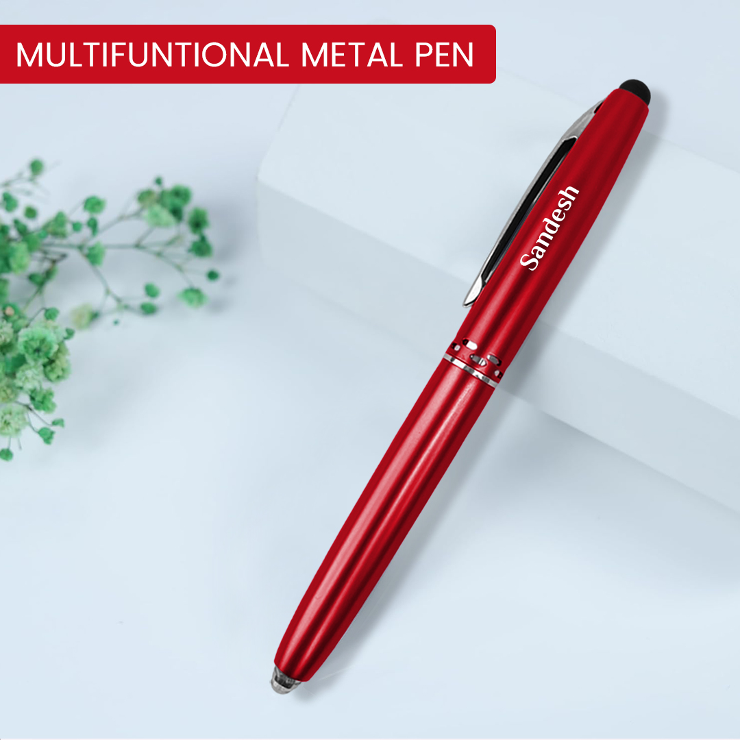 Engraved Metal Stylus Pen – Personalized Gift for Professionals