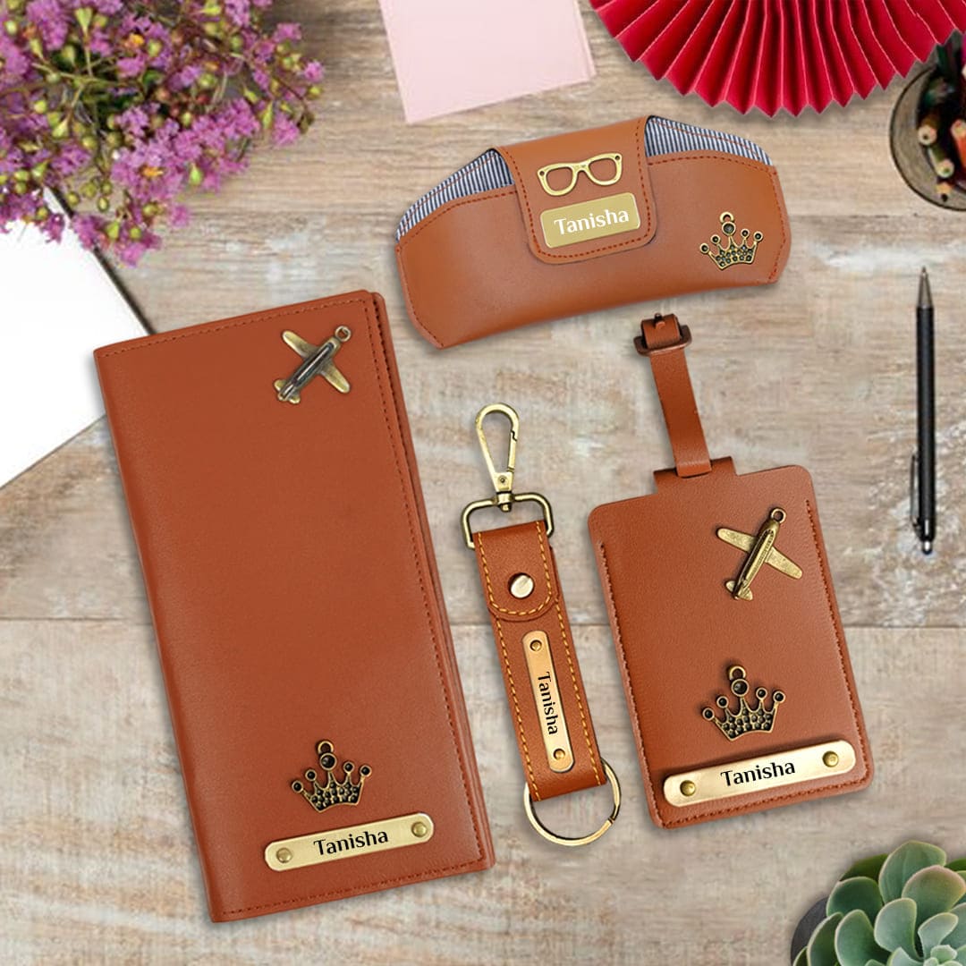 Personalized Corporate Gifts – Custom 4-in-1 Travel Essentials Set