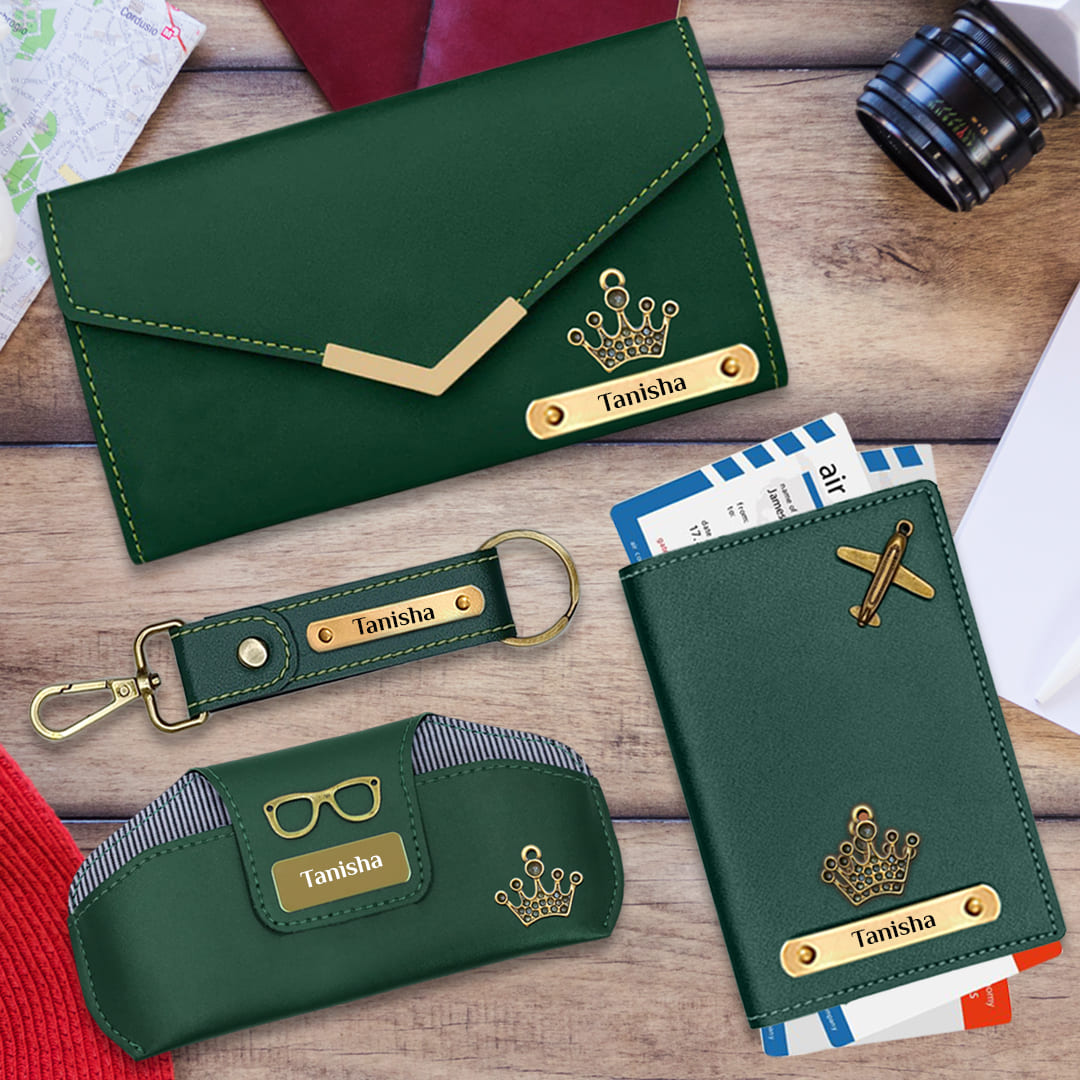 Personalized Corporate Gifts – Elegant 4-in-1 Gift Set for Her