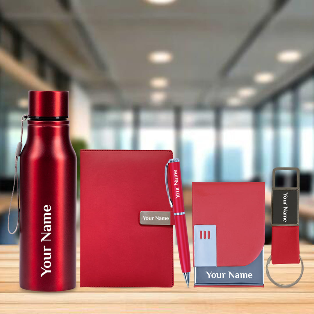 1744701250_bottle-diary-pen-cradholder-keychain-set-red
