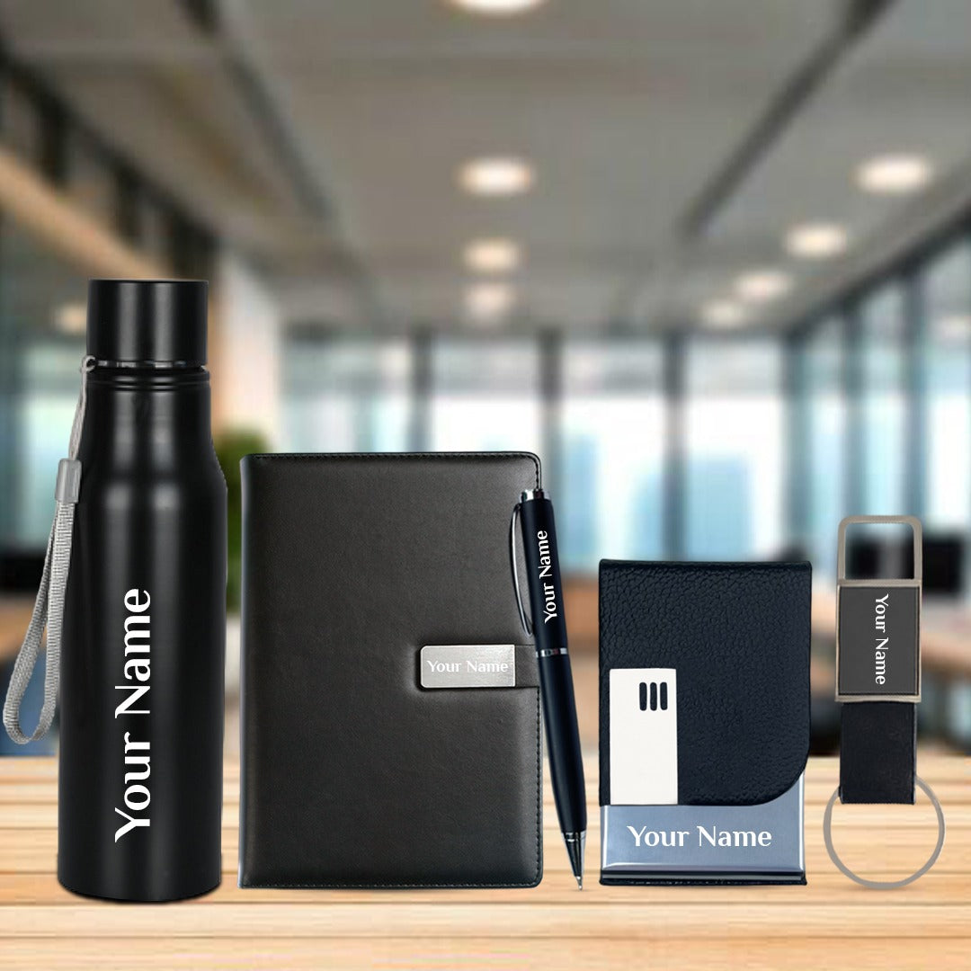 5-in-1 Office Gift Set - Personalized Corporate Gifting Essential