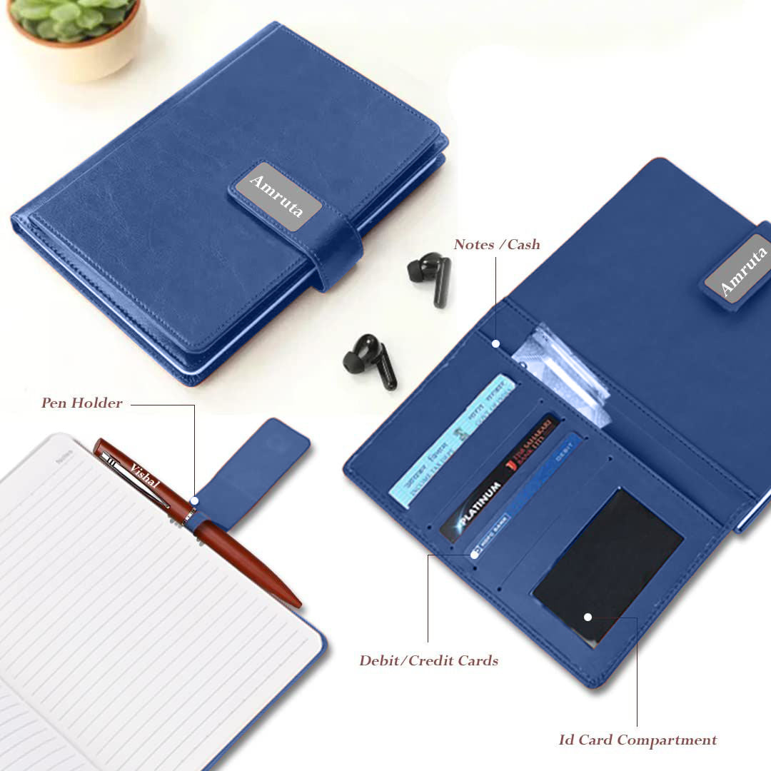 1744965132_Personalized_Diary_with_Magnetic_Lock_for_Office_Use_-_Blue_02