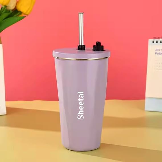 Zigzag Pattern Personalized Tumbler : Drink in Style