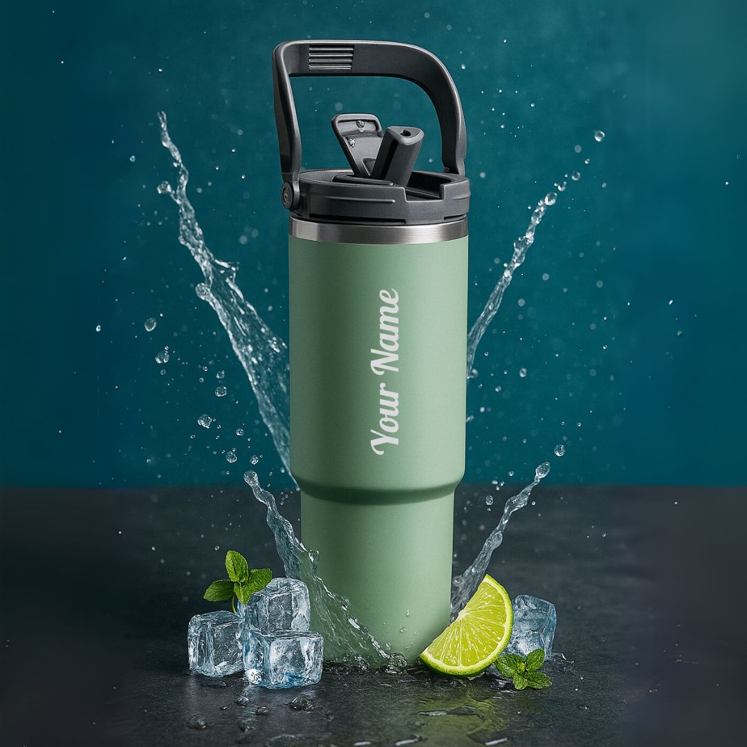 Customized Travel Sipper Tumbler-Best Gift