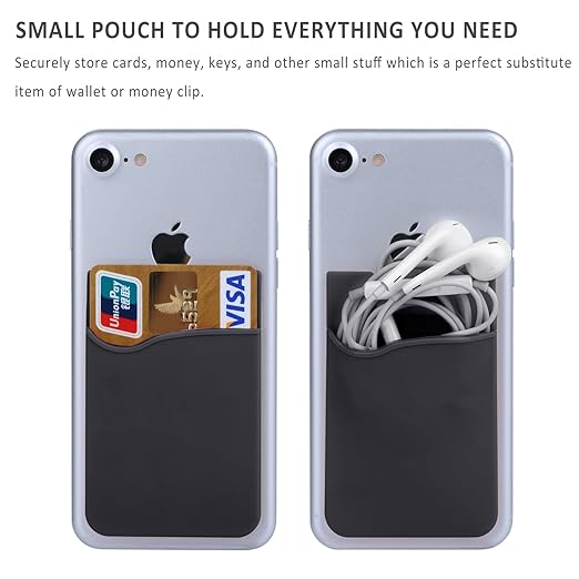 Corporate Adhesive Phone Pocket-For Cards And IDs