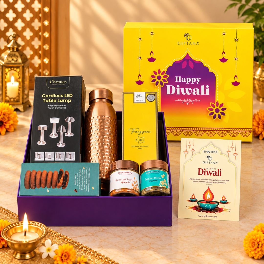 Diwali Light Up Gift Box